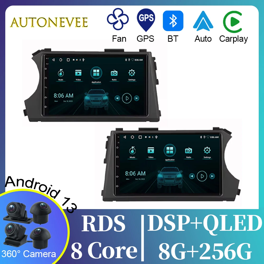 

Android 13 For SsangYong Kyron Actyon 2005 - 2013 Car Radio Wireless Carplay Auto Multimedia Video Player 5G No 2din DVD DSP BT