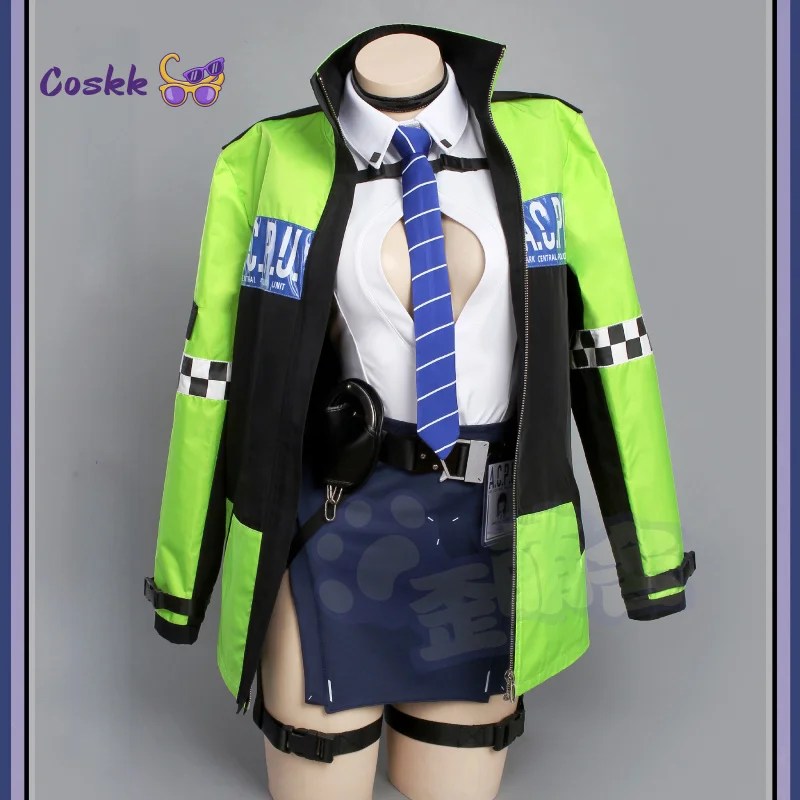 

New Goddess Game D: Killer Wife Secret detective Cosplay Costume Skirt Hat Shirt Props Uniform Hallowen Carnival Party Clothes