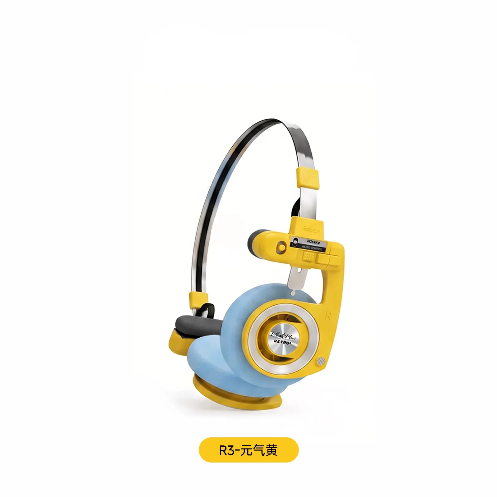 WhatPlus RETRO 3 Headworn Wireless Headphones Bluetooth 5.3
