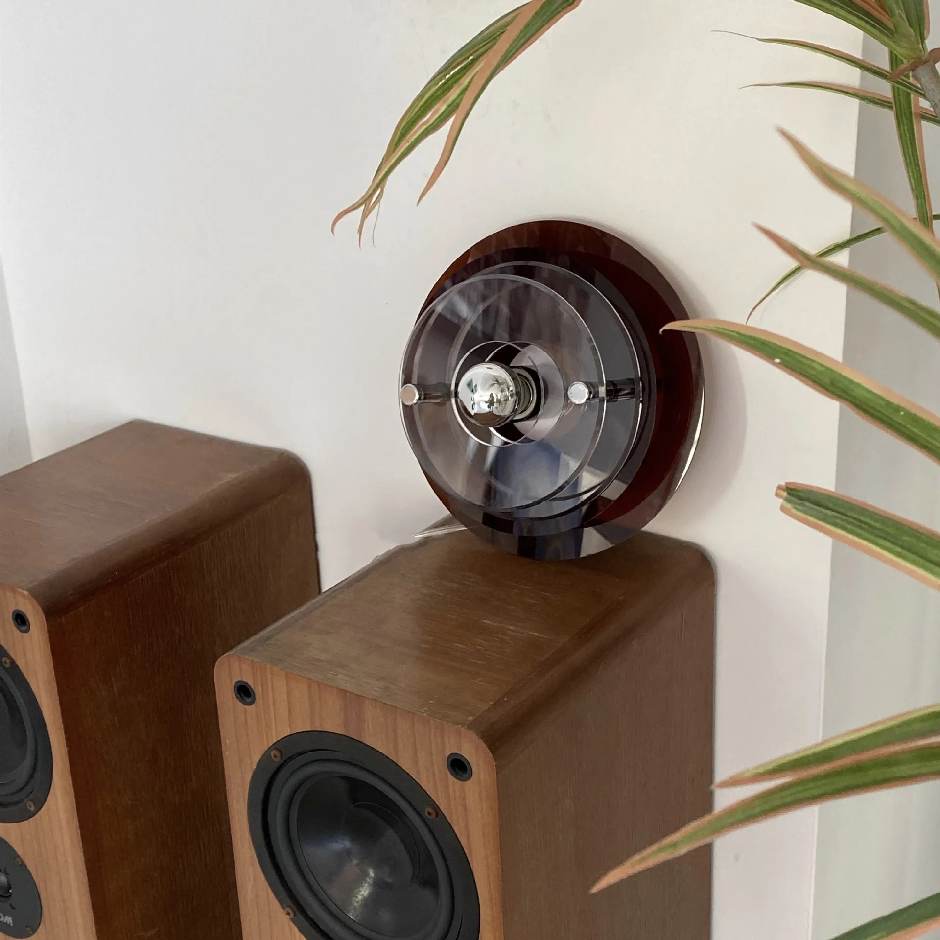 Pires voadores medievais ultra-moderno espaço idade bauhaus sala de estar quarto hotel lâmpada de parede ambiente