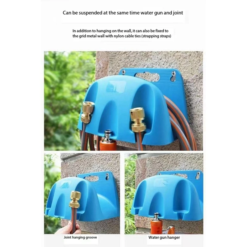 Garden Hose Pipe Hanger Garden Tools Household Universal Cable Hose Hanger Light Weight Storage