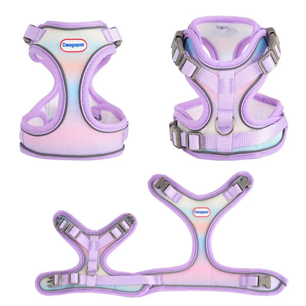 Escape Proof Cat Harness and Leash, Soft Breathable Vest for Small Cats & Kittens, Adjustable Reflective Strap for Walking
