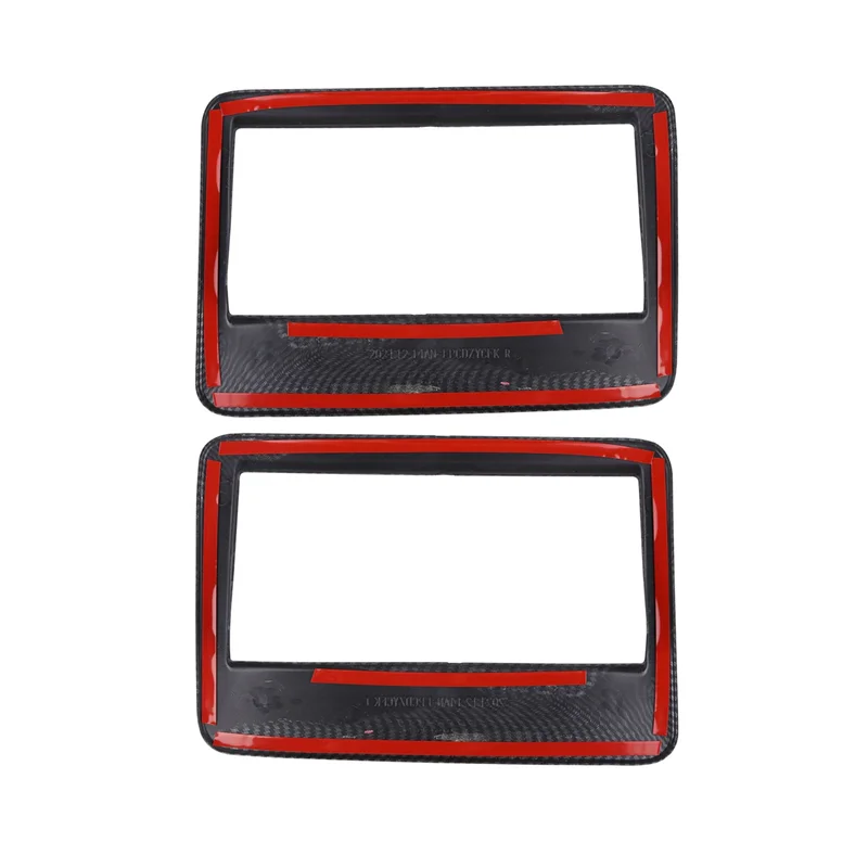 

For TOYOTA VELOZ AVANZA 2022 2023 Carbon Fiber Car Roof Air Outlet Frame Reading Light Lamp Cover Trim Sticker