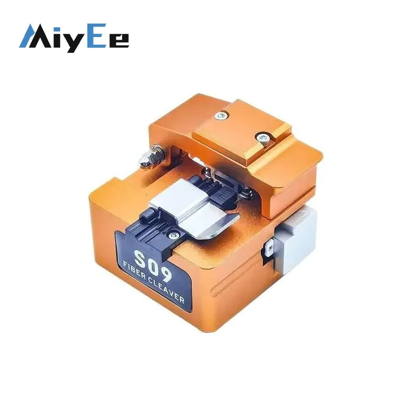 High Precision Optical Fiber Cleaver 16 Cutting Points 0.5-Degree Cutting Angle Support Automatic Blade Reset