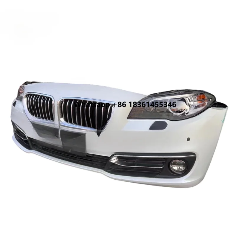 

Для BMW 5 серии F10 F11 F18: Модный передний бампер в сборе с решеткой радиатора, пластик, хит продаж