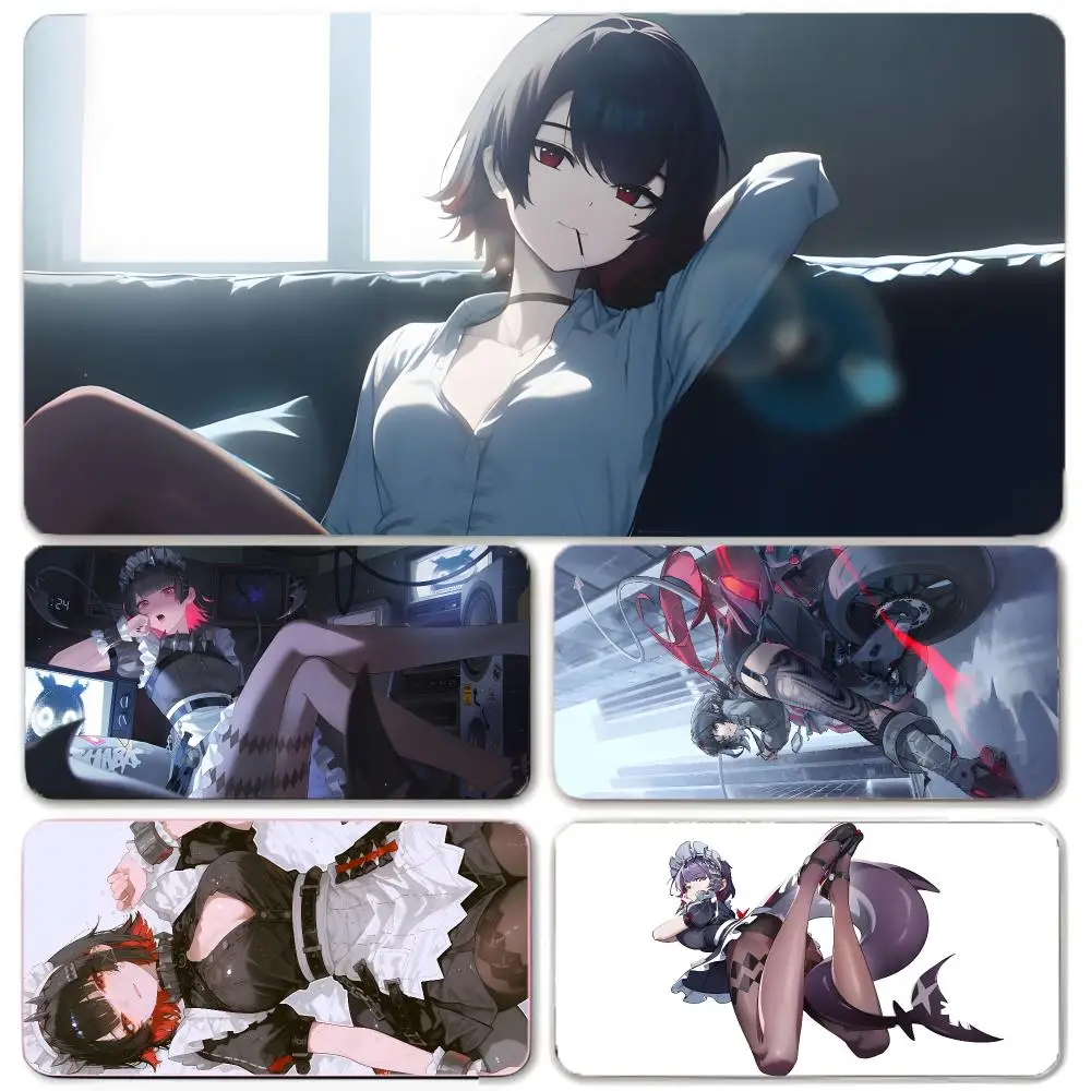 game character Zenless Zone Zero Ellen Joe Mouse Pad Large Gaming Mousepad with Thick Stitched Edge Non-Slip Desk Mat
