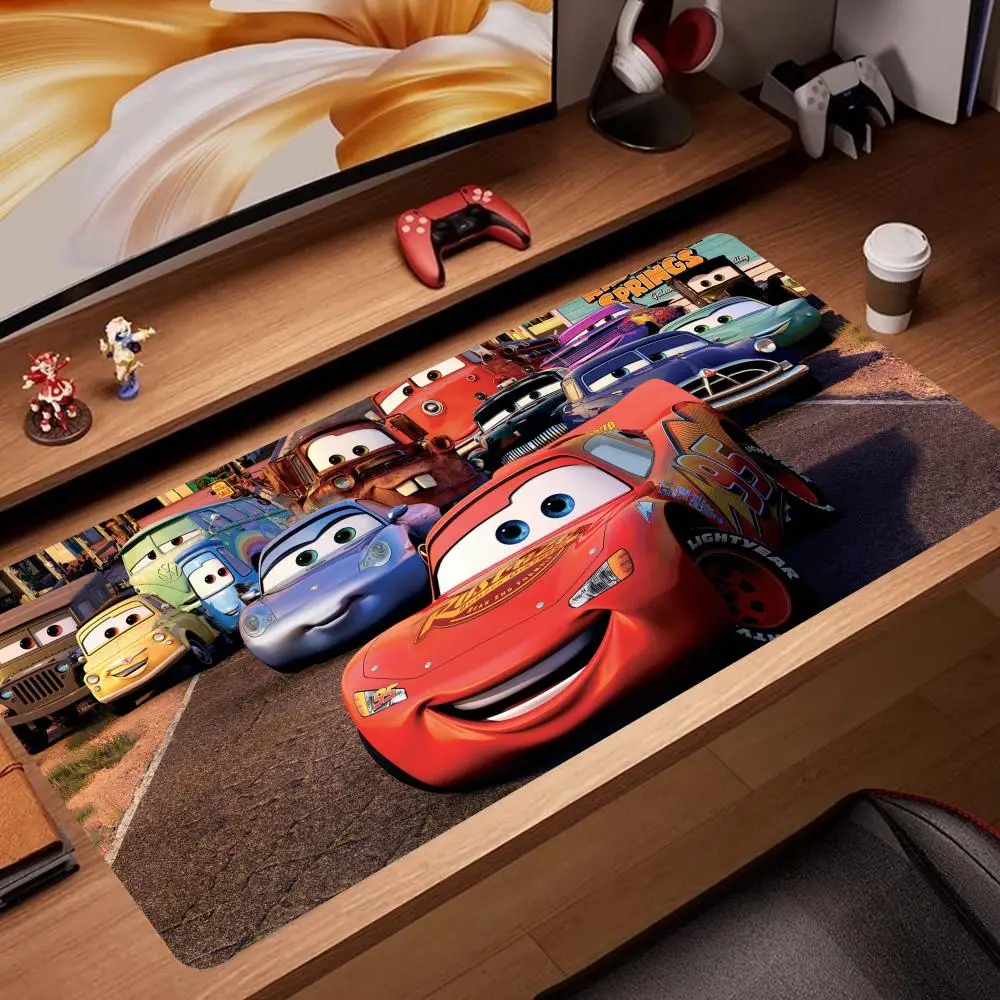 F-Fast Lightning McQueen Car Mouse Pad Gaming Mousepad Speed Desk Mat Laptop Gaming Mats For Office Carpet Desk Accessories