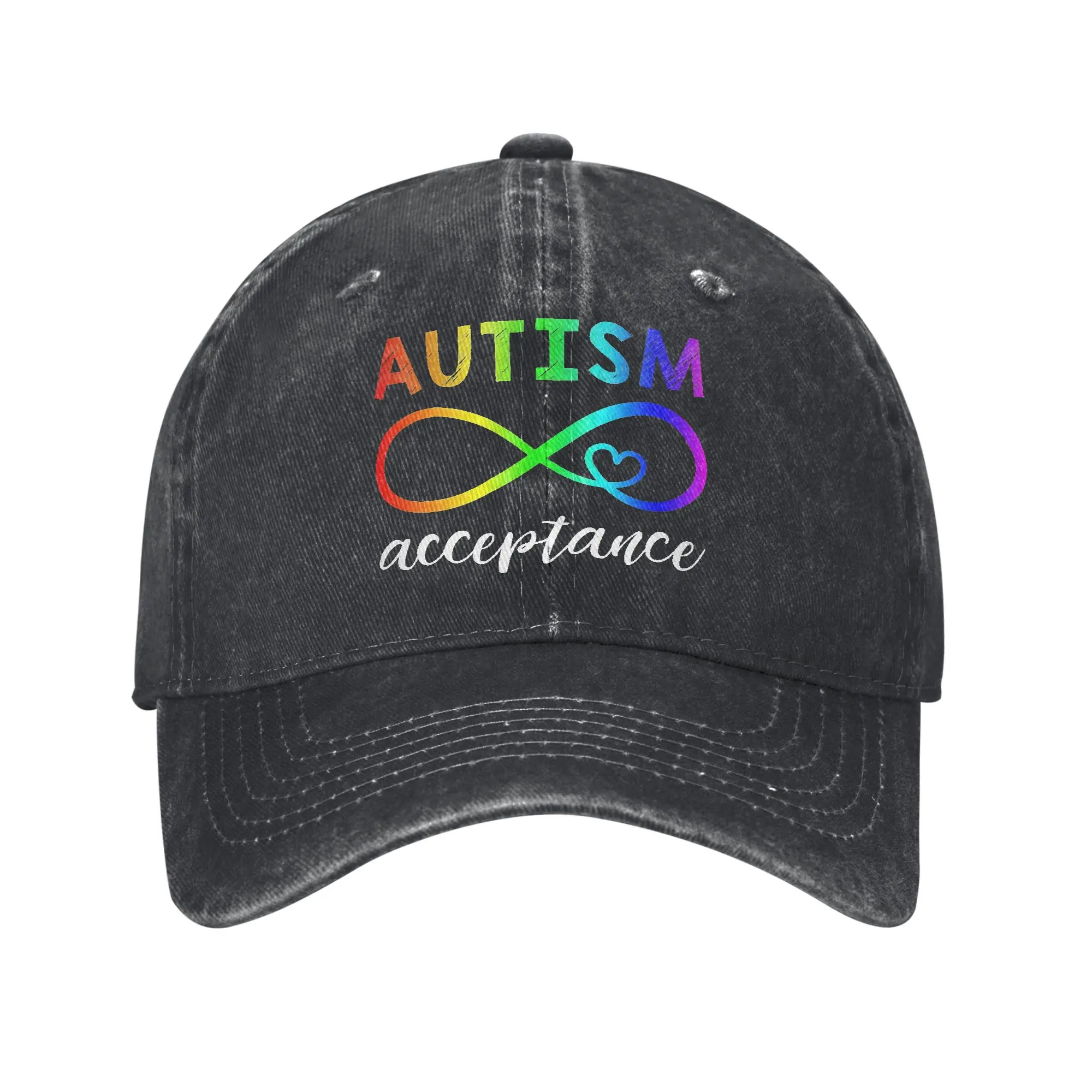 Autism Awareness Respect Love Support  Merch Baseball Caps Men Women Fashion  Hats Cap Adjustable Trucker Hats Snapback Cap