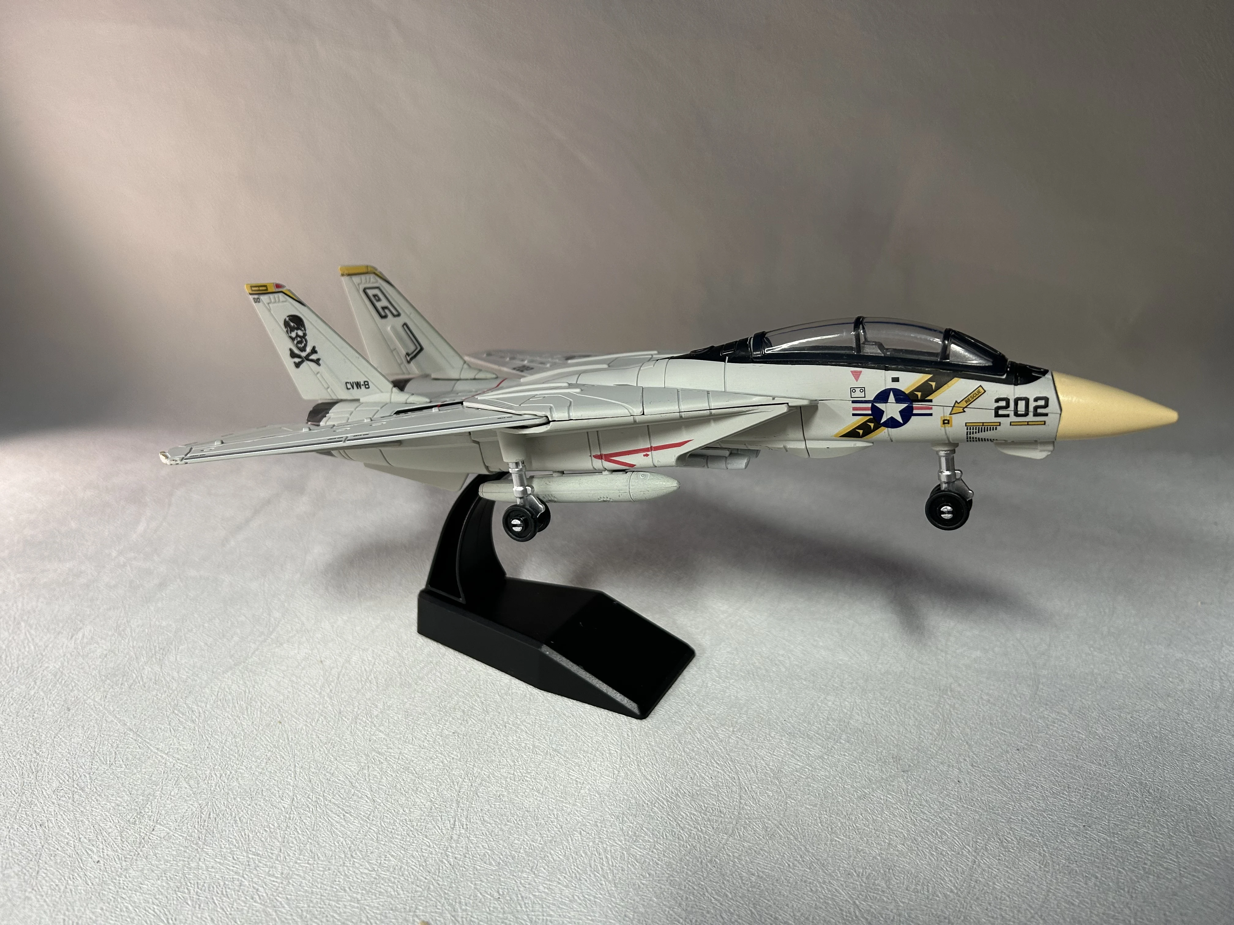 Diy F14 Tomcat Model Aircraft Kit 1/72 Assembly Model Toy Planes ABS Military Model Toys For Gifts Educational Toys