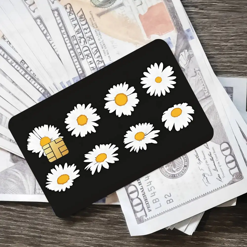 الأزياء الفن P-Peaceminusone بارد المشارك الائتمان الجلد غطاء بطاقة ملصقات 4 قطعة فيلم حافلة تمرير الجبهة الديكور البنك الخصم #2