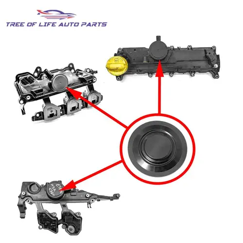 Membrana de cubierta de válvula 2/5/10 para Nissan Kubistar Primastar Qashqai X-TRIAL Opel VIVARO Renault motor 1,5/2,0 13264-00Q0H 433498