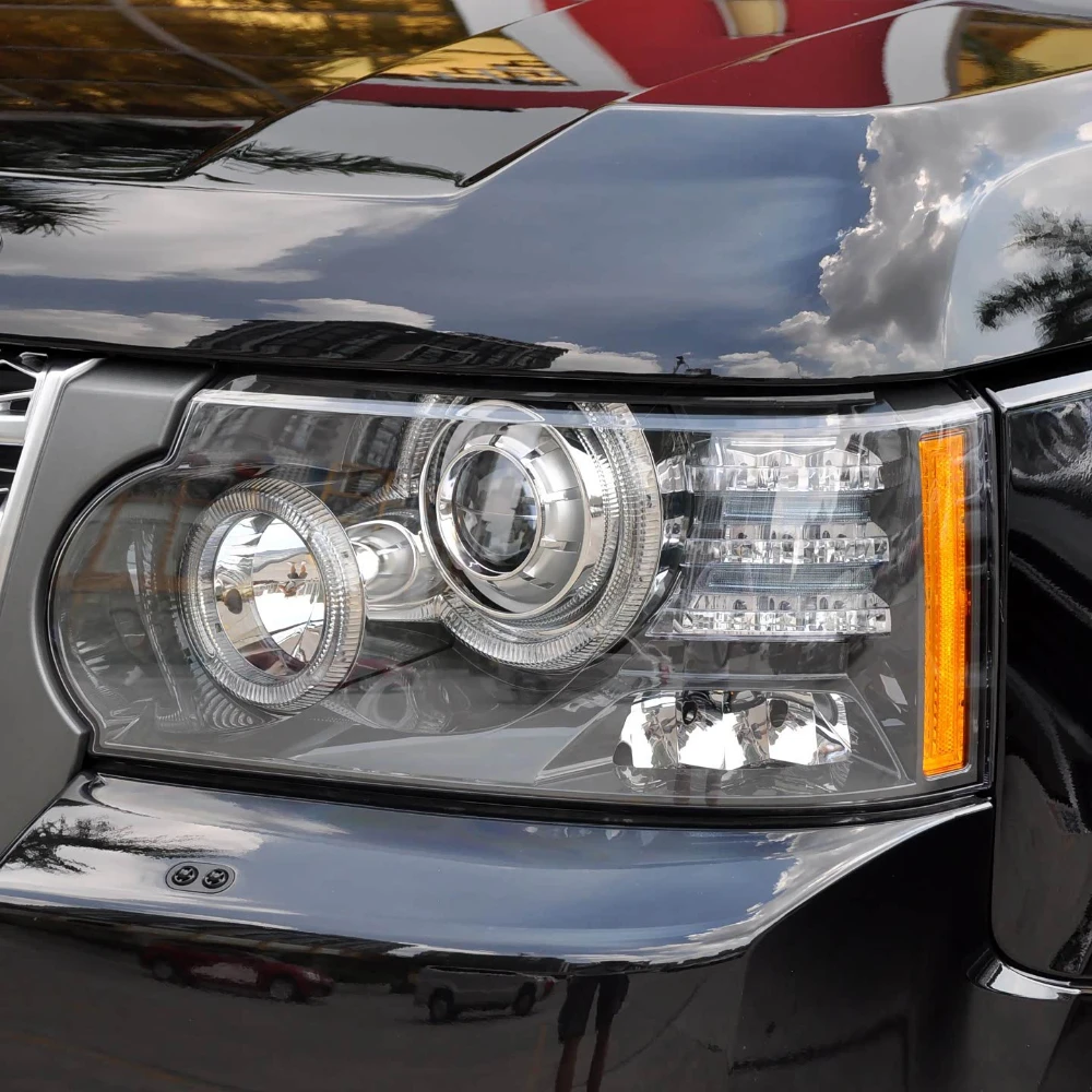 

Headlamps Plastic Cover For Land Rover Range Rover Executive Edition 2010 2011 2012 Lampshade Headlight Shade Headlamp Shell