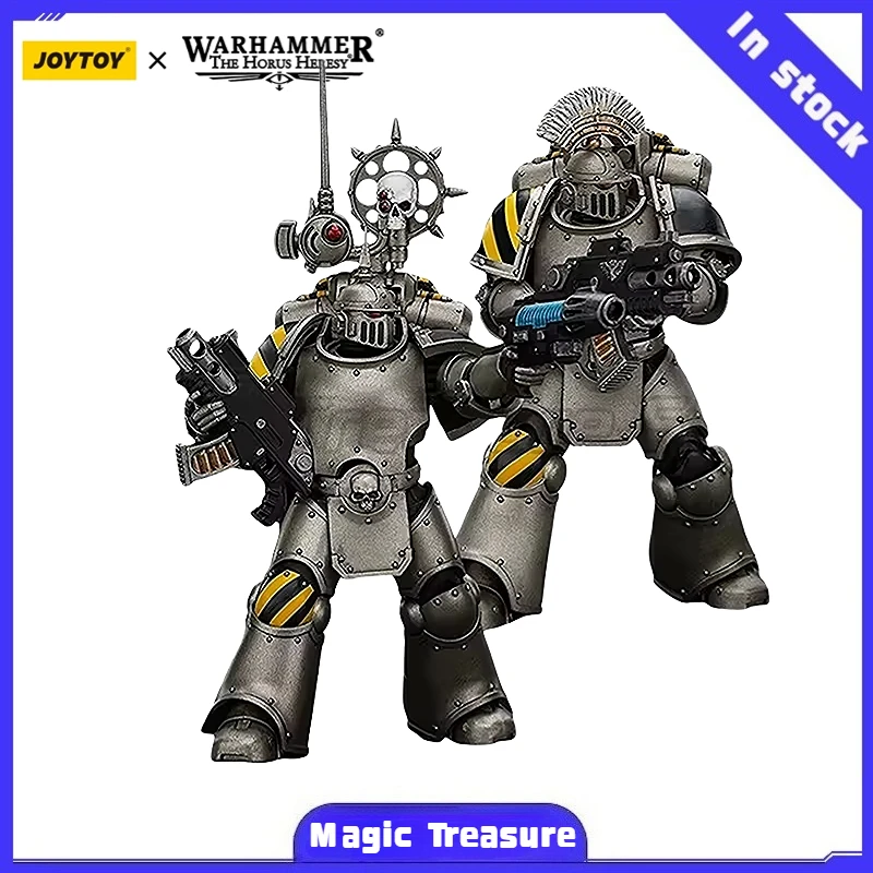 

【MT】24-Hour Shipping JOYTOY 1/18 Action Figure Warhammer 40K Lron Warriors MKlll Tactical Sergeant Legionary with Nuncio-vox Toy