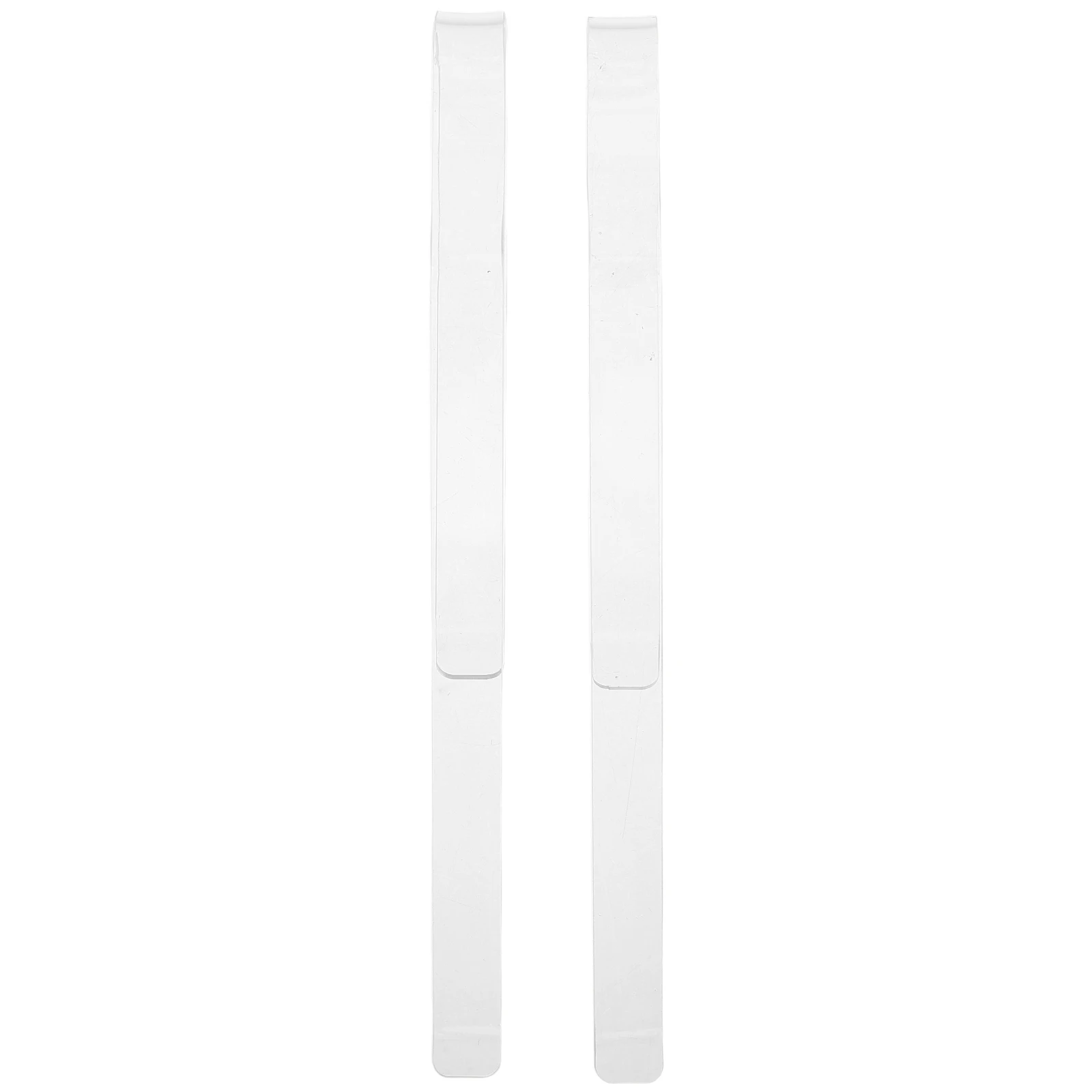 

1 Pair Piano Holder Clips: Clear Sheet Music Clamps For Piano Keyboard Secure Page Turn Protection Transparent Book Clip,