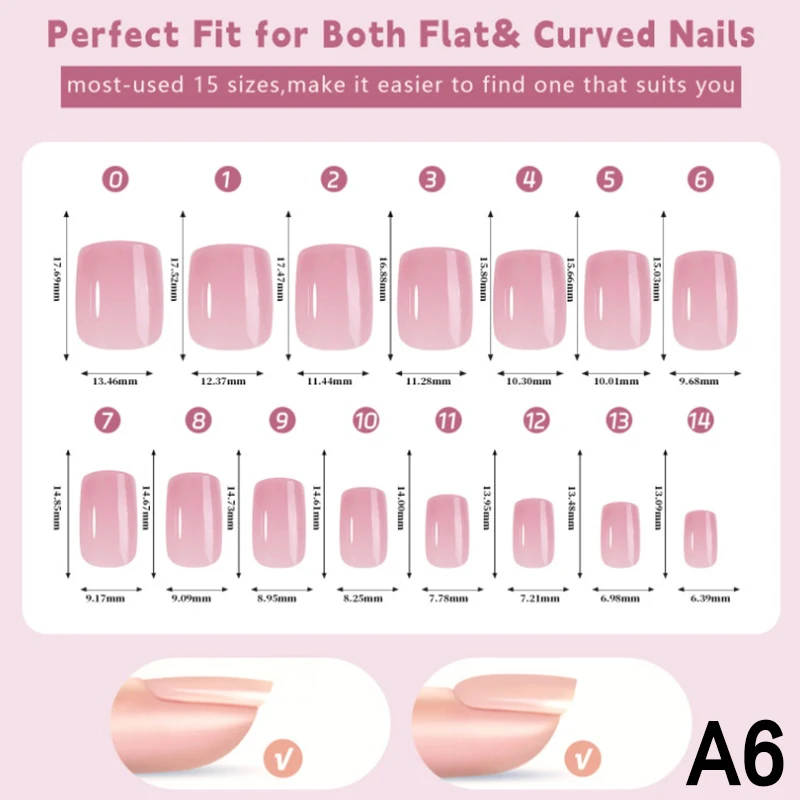 150Pcs/Box Acrylic Press On Nails Full Cover Fake False Tips Soft Gel Extension T-shaped Oval Capsule Almond Sculpted Salon DIY