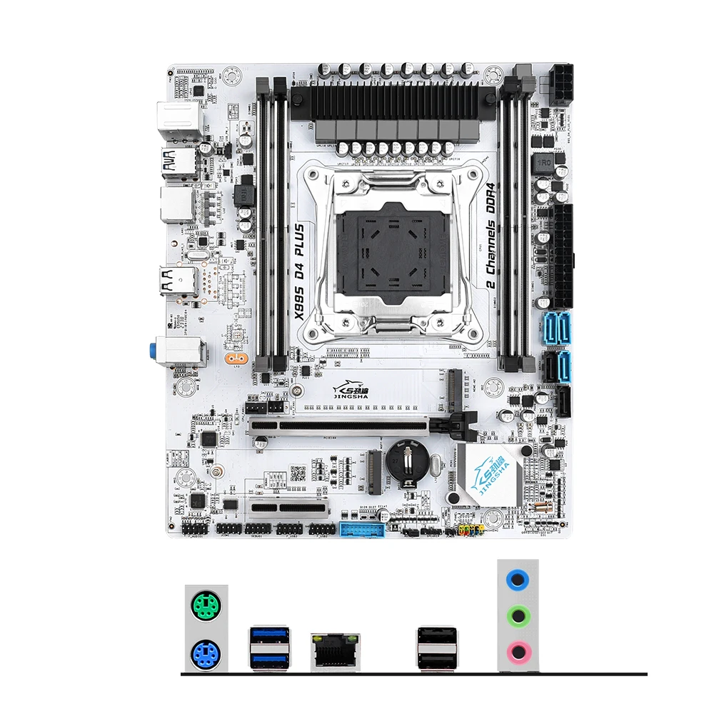 Комплект материнской платы X99 E5 2690 V4 2011 v3 Процессор LGA 2011-3 Комплект с 2X16=32 ГБ 2400 МГц DDR4 ECC RAM Поддержка NVME M.2