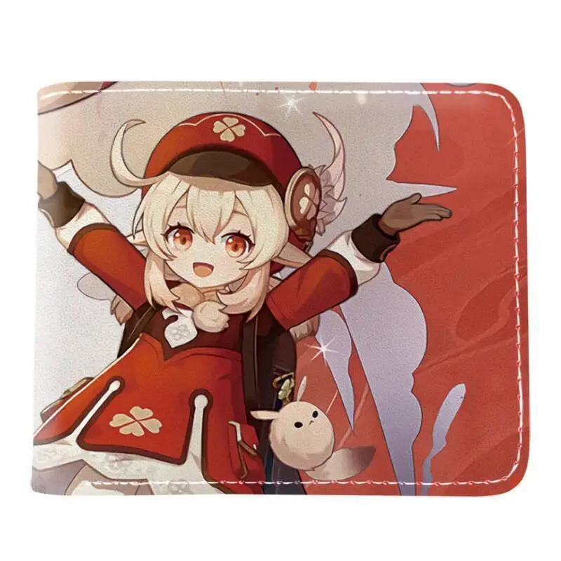 Hot-Selling Genshin Impact Game 80% Off Wallet Alhaed Wanderer Nilu Merchandise Coin Purse Card Holder Anime