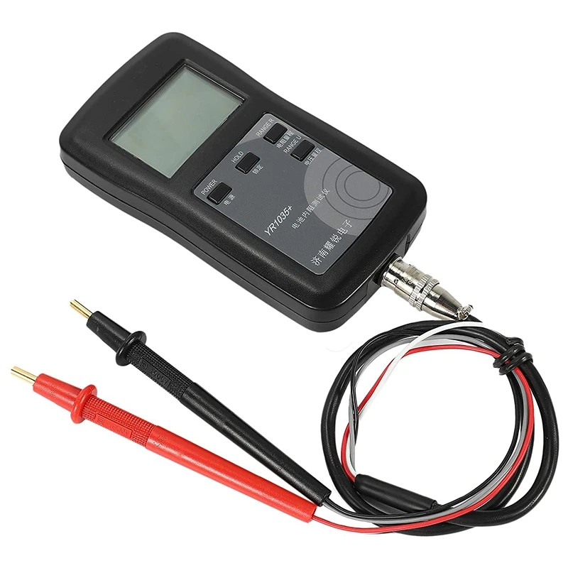 1Set 4-Line YR1035 Lithium Battery Internal Resistance Meter Tester YR 1035 Detector 18650 Dry Battery