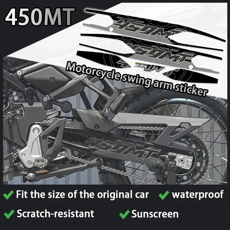 Motorcycle vibration arm adhesive, CFMOTO 450MT 450MT 2024 3M waterproof rotary shaft tilt adhesive