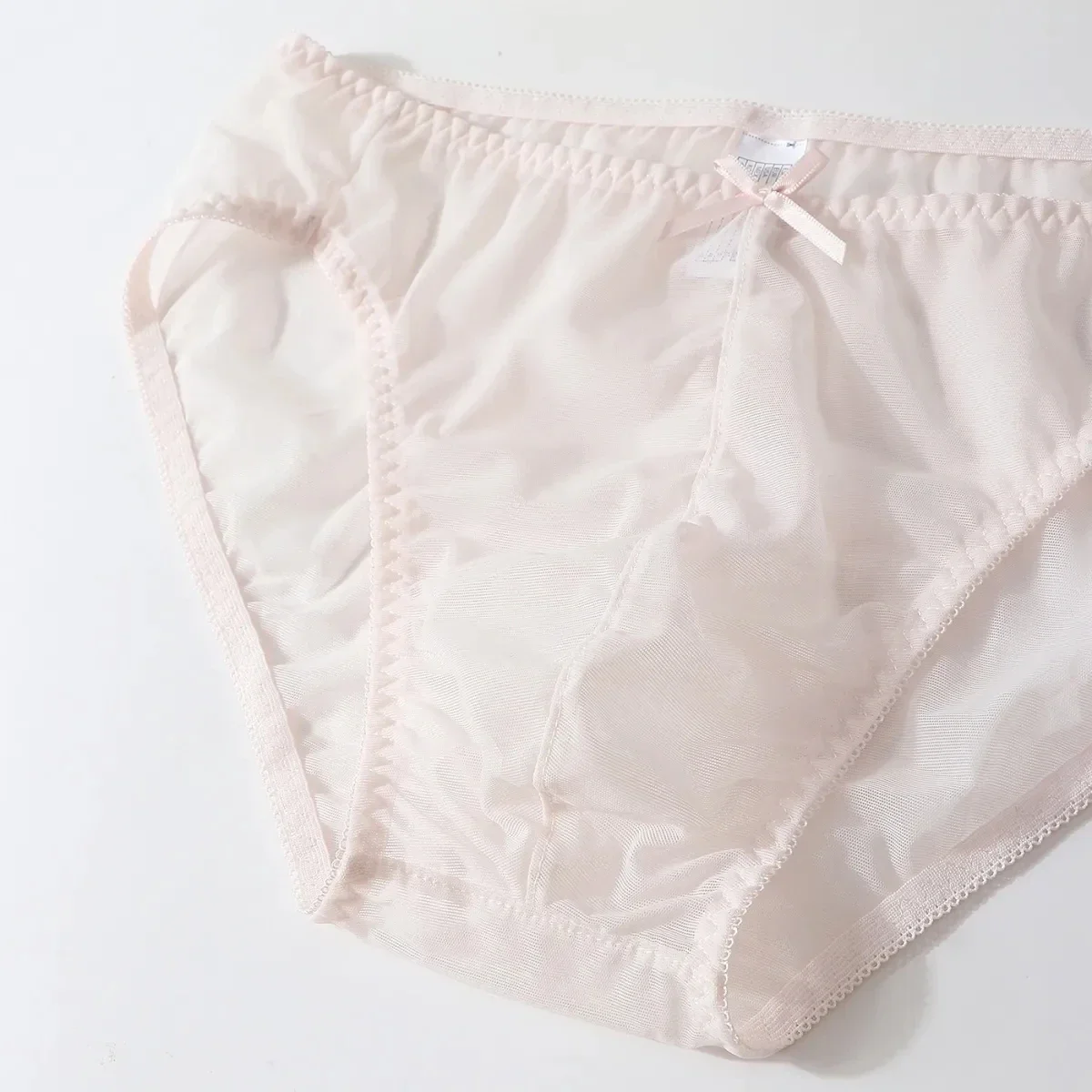 Man's Summer Thin Bowtie Pants&briefs Live Show Dance