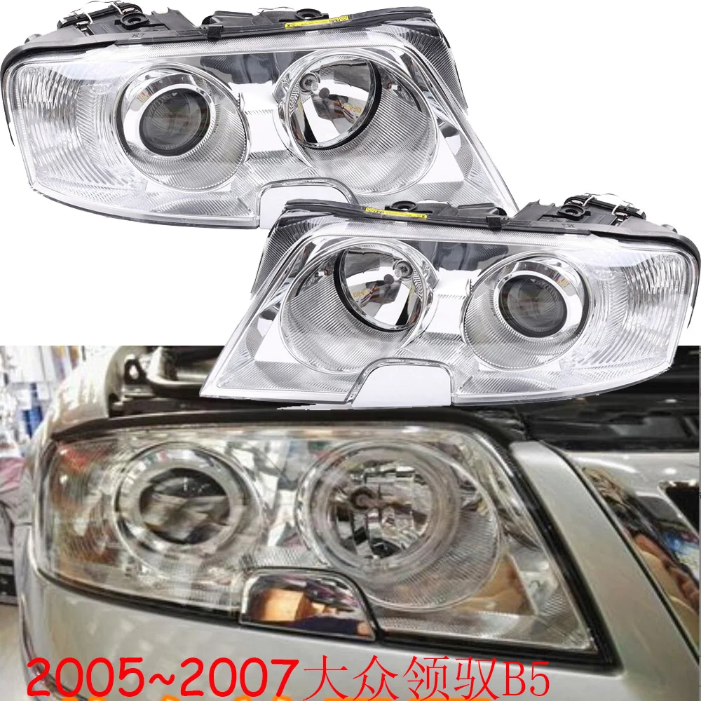 

1pcs car bumper Magotan headlamp for Volkswagen Passat B5 headlight 2005~2007y car accessories head lamp for VW passat fog light