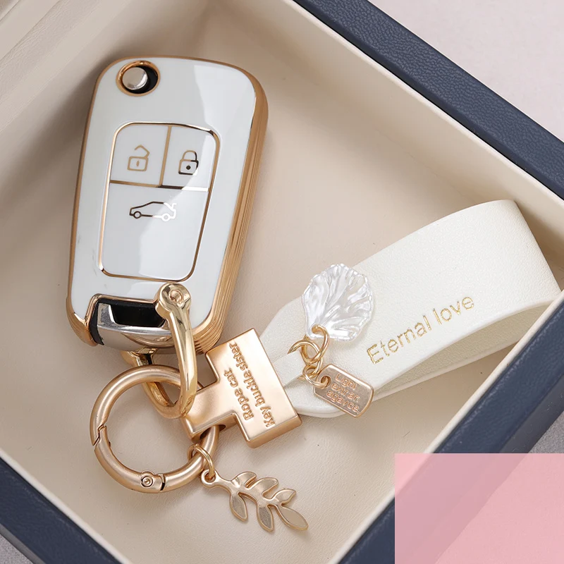 

Tpu Car Key Case For Chevrolet Cruze Aveo Trax Sail Malibu Captiva Opel Vauxhall Astra J Corsa Insignia Mokka Cover Fob Keychain