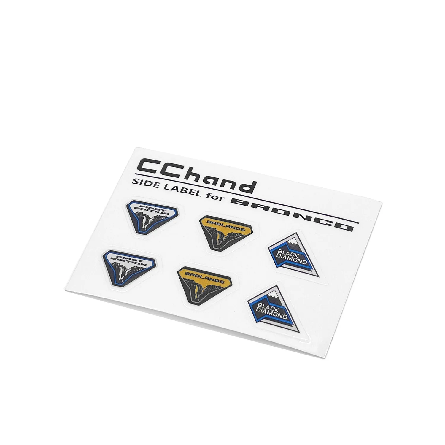 Waterproof Logo Decal Set for TRX4 1/10 2021 RC Crawler Car Model Original Markings Body Decoration Stickers