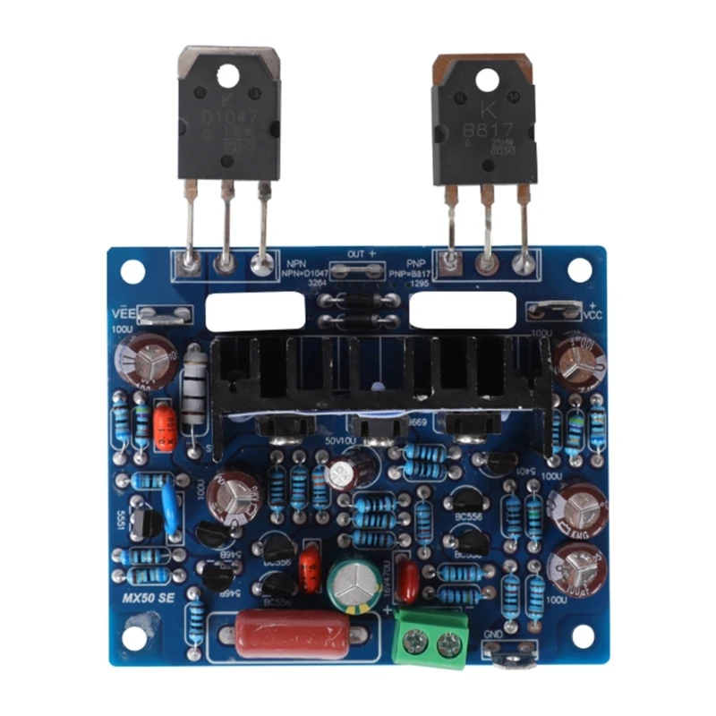 2Pc/set MX50 Power Amplifier Board KTD1047 Bluetooth-compatible Amplifier Drop Shipping