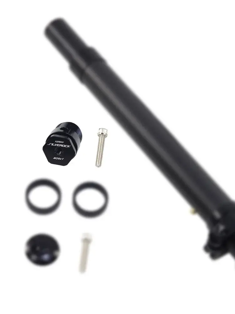AliExpress SILVEROCK Alloy Head Post Stem Bolt Nut for FNHON K3P Folding Bike One Piece Handlepost M23 M26 M18 M17.5 M24 Replacement Nuts