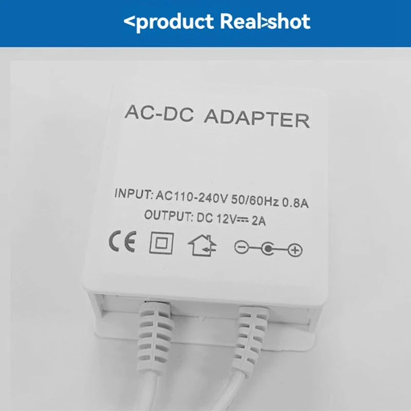 AC 110-240V 入力 DC 12V 出力供給防水充電器 CCTV セキュリティ AHD アナログ Ip カメラ用