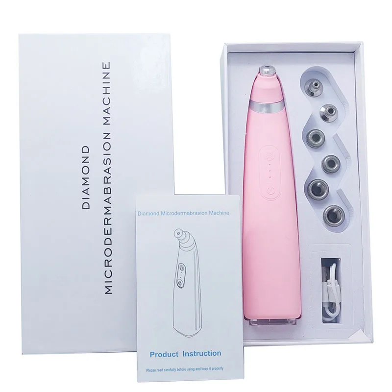 Alwafore Diamond Microdermabrasion Machine Blackhead Remover Pore Vacuum Advanced Facial Treatment Device