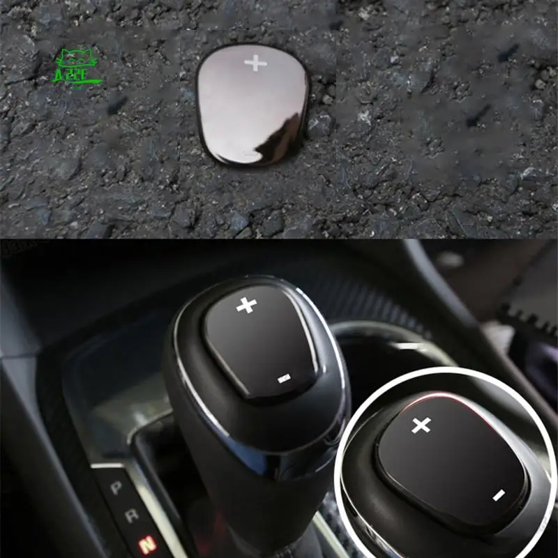 

A22E-Stainless Steel Car Gear Lever Head Cover For Equinox 2017 2018 2019 2020 Accessories Auto Shift Knob