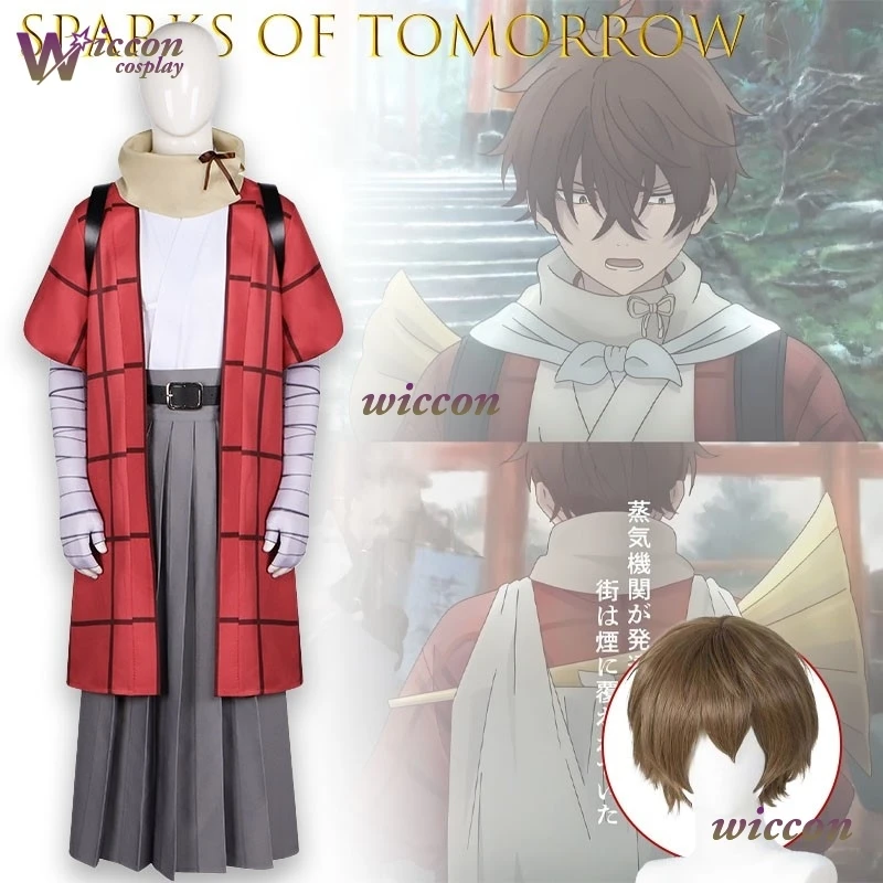 

Магнитные искры будущего: Кимоно для косплея Сакамото Киихачи, каталог Century, светящиеся электрические цепи, механические соединения, энергия