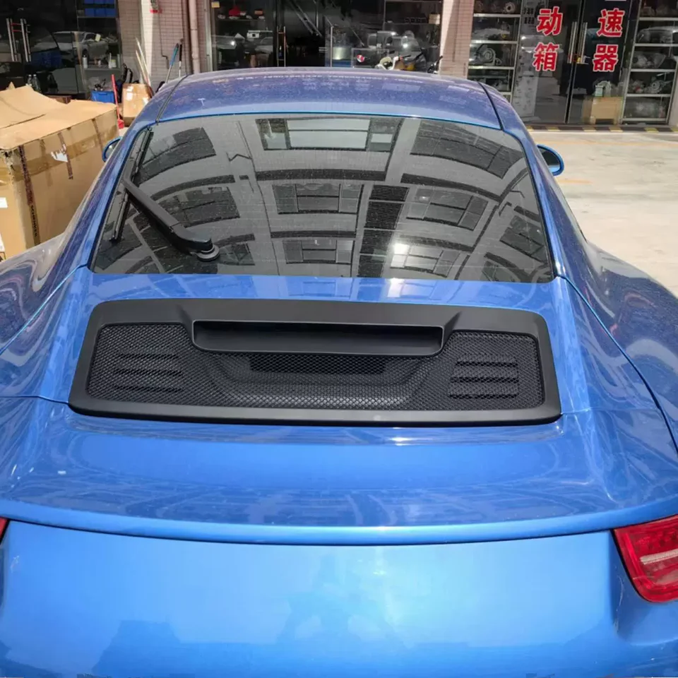Car Trunk Grille for Porsche 991.1 GT3 upgrade to 911R style Rear