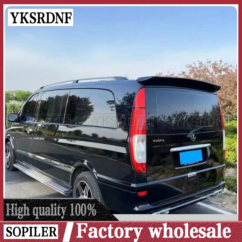 For Benz VITO VIANO W639 spoiler top wing For Vito/Mixto MPV tail by primer color spoiler rear wing spoiler 2003-2013