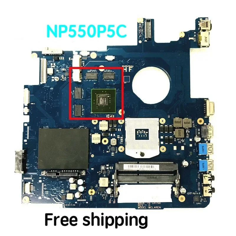 Suitable For Samsung NP550P5C 550P5C Laptop Motherboard Mainboard 100% tested fully work