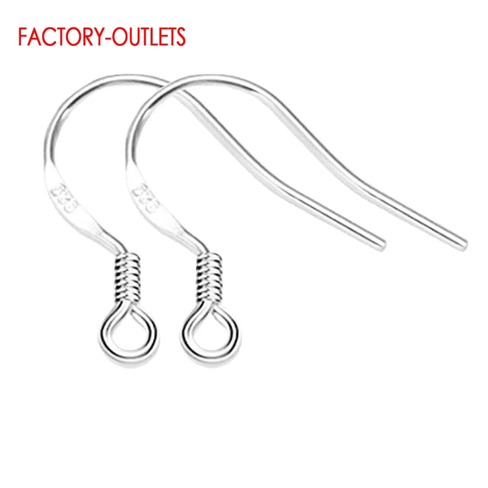 

200 Pcs 925 Silver Jewelry Connectors Leverback Fastener Earring Hook for Women Fashion Dangle Earring Making Material