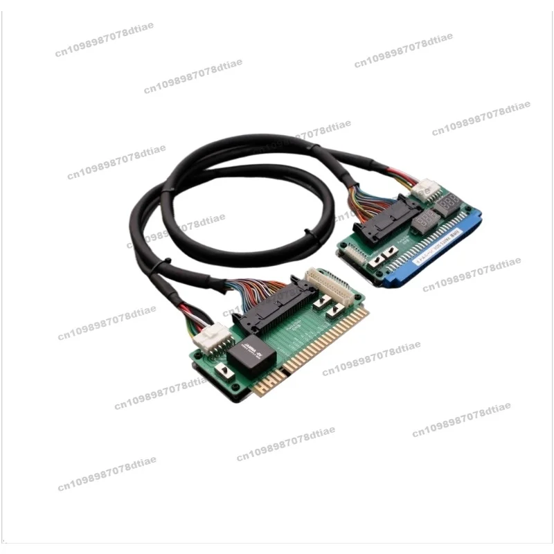 cable-de-extension-para-arcade-28-pines-macho-a-hembra-salida-automatica-negativa-de-5v-cable-de-cuerpo-blando-con-conectores-de-oro-por-inmersion-duradero-segunda-mano