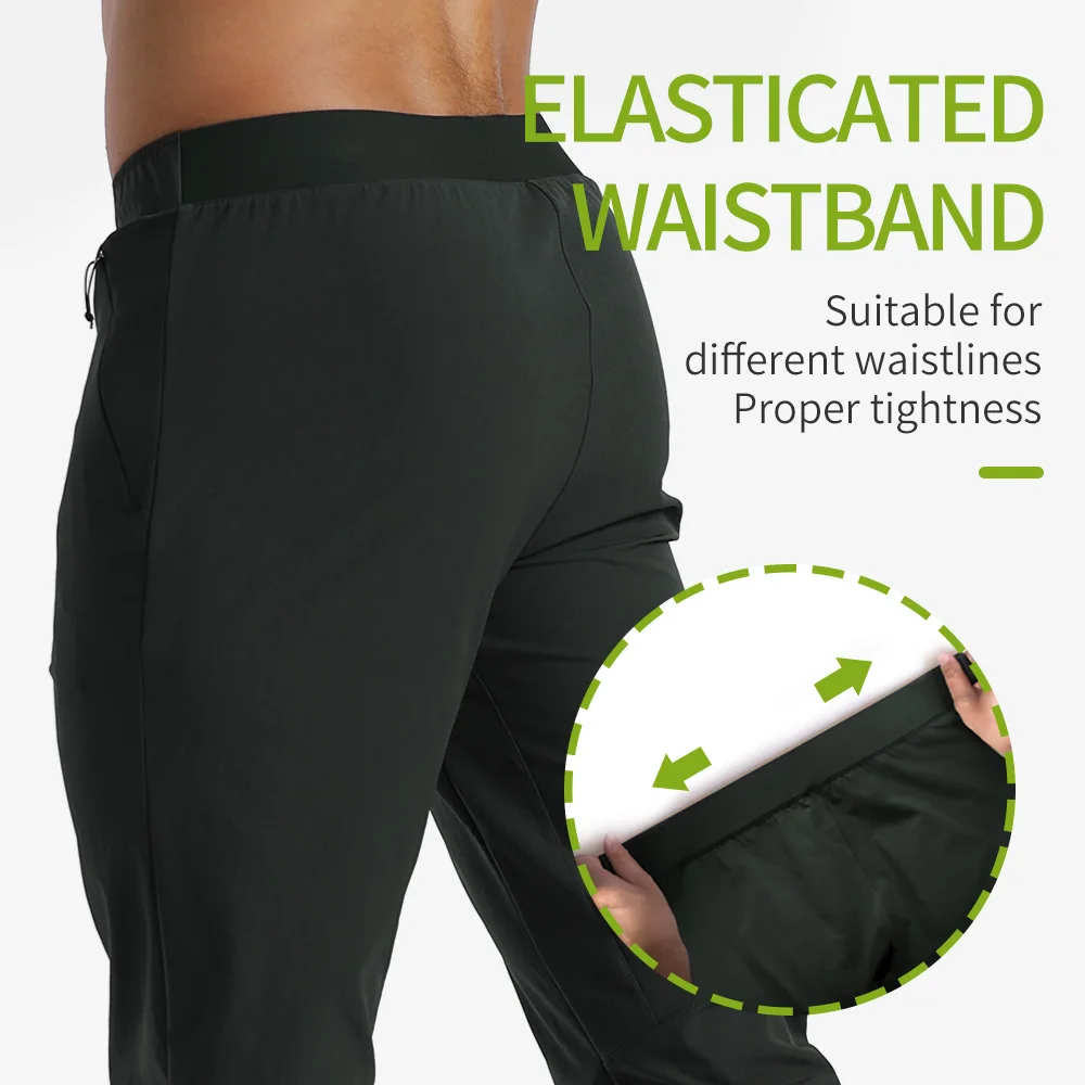 AONIJIE FM5145 Male Men Outdoor Sports Thickened Trousers Elasticated Waistband Sweatpants Tightened Hem Winter For Running