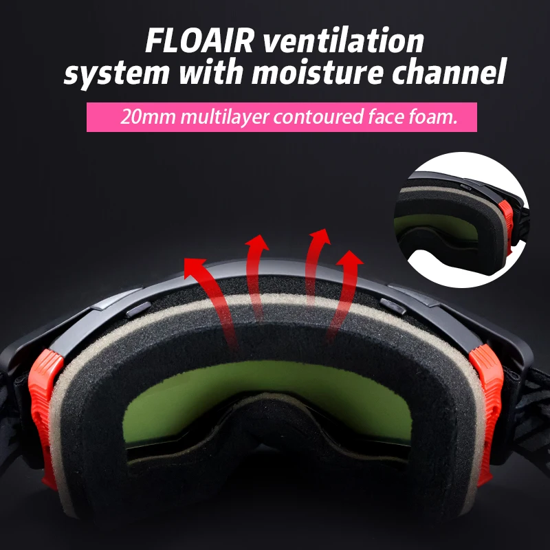 FXR ركوب موتوكروس نظارات دراجة نارية النظارات الشمسية رجل MTB ATV قناع يندبروف حماية التزلج الدراجات سباق على الطرق الوعرة نظارات #6