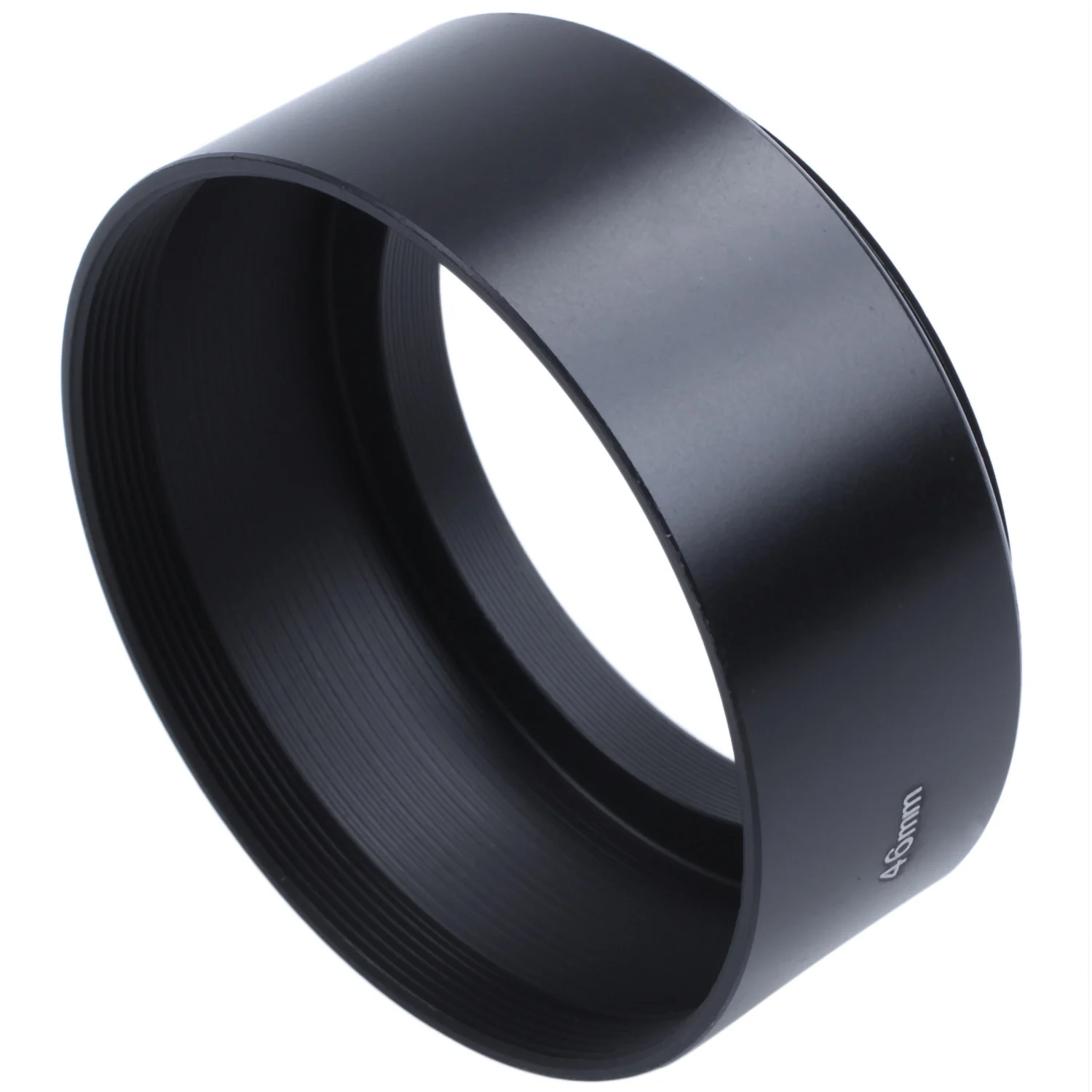 Бленда для объектива, стандартная металлическая бленда с креплением 46 мм для Canon Nikon Pentax Sony Olympus