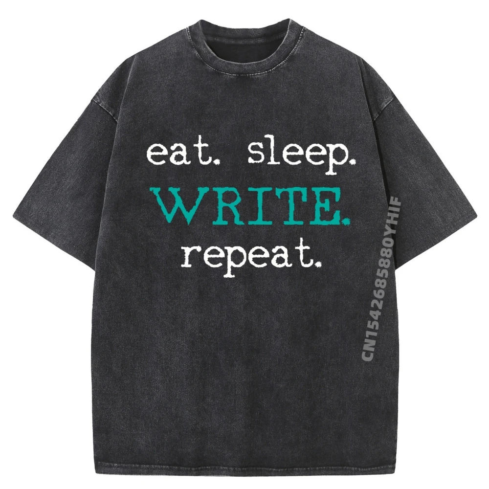 

Writing Author Journalist Journalism Black Graphic Tees Men Clothes Big And Tall Printed Tshirt Oversized Washed Tops