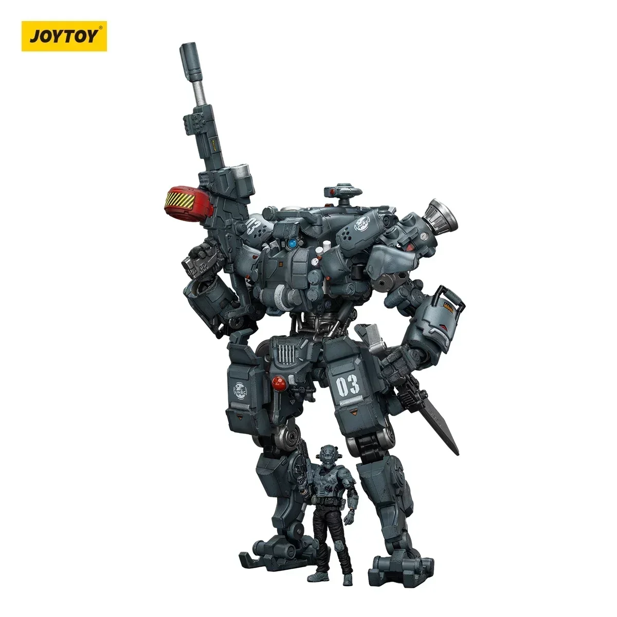 Joytoy infinito 1/25 figuras de ação mecha anime 24cm god of war 86-ll 03 alta mobilidade assalto mech modelo colecionável decoração