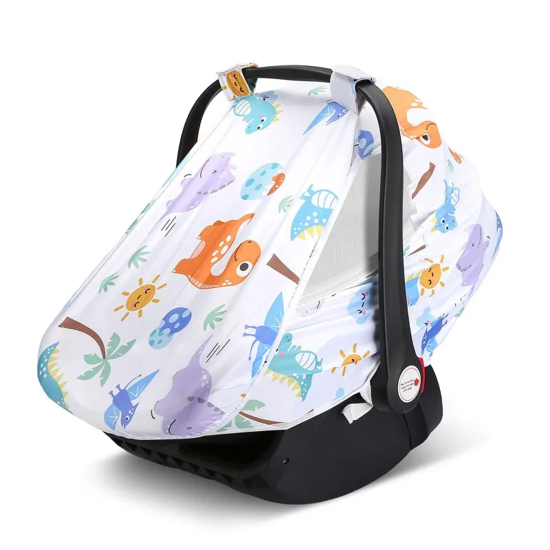 Summer Baby Carrying Basket Cover Cute Baby Cart Car Carrying Basket Cover New Print Cross Body Children's Cart Cover