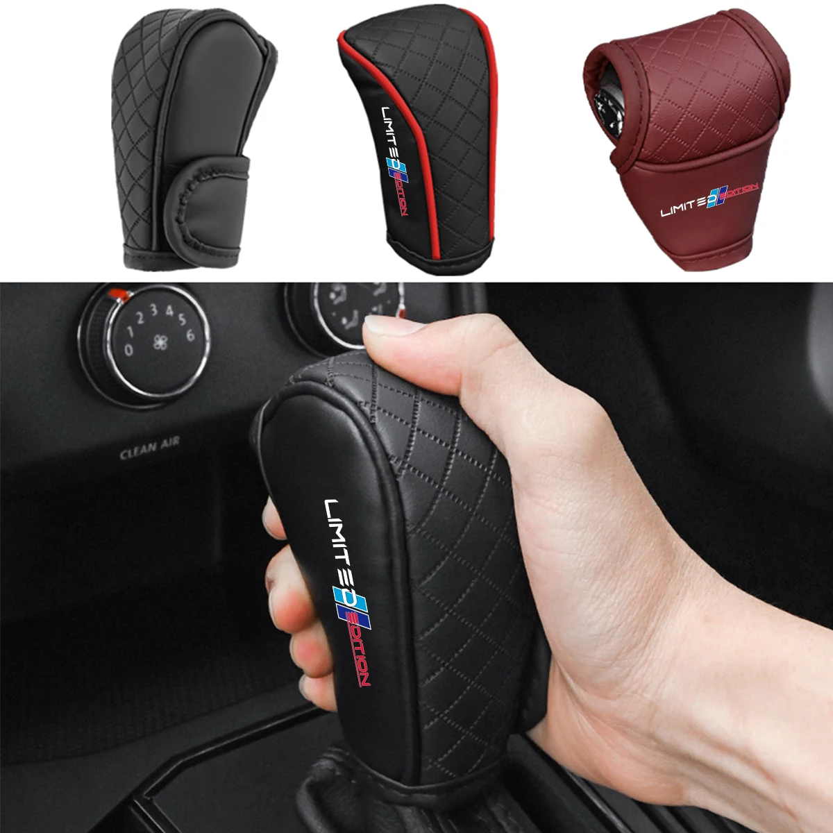 Anti-Slip Design Auto Schaltknauf Abdeckung Für BMW F20 F30 F10 E90 E60 E87 X1 F48 X3 f25 G01 X5 E70 F15 G01