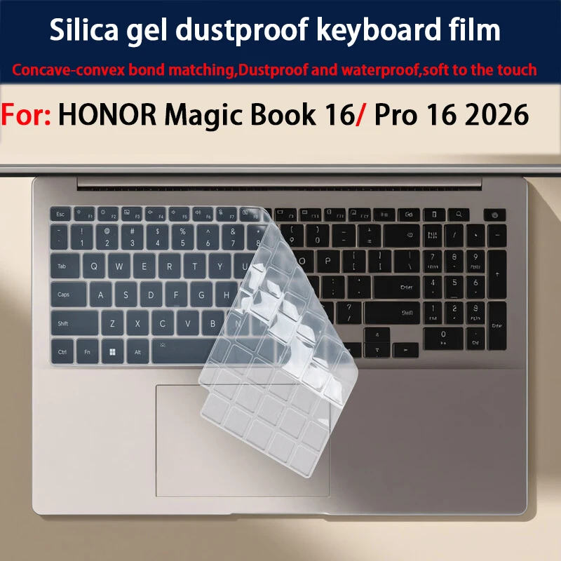

For HONOR MagicBook 16 2026 Keyboard Film MagicBook Pro 16 2026 laptop Screen Film Toughened Film Anti-blue Film Anti-reflective