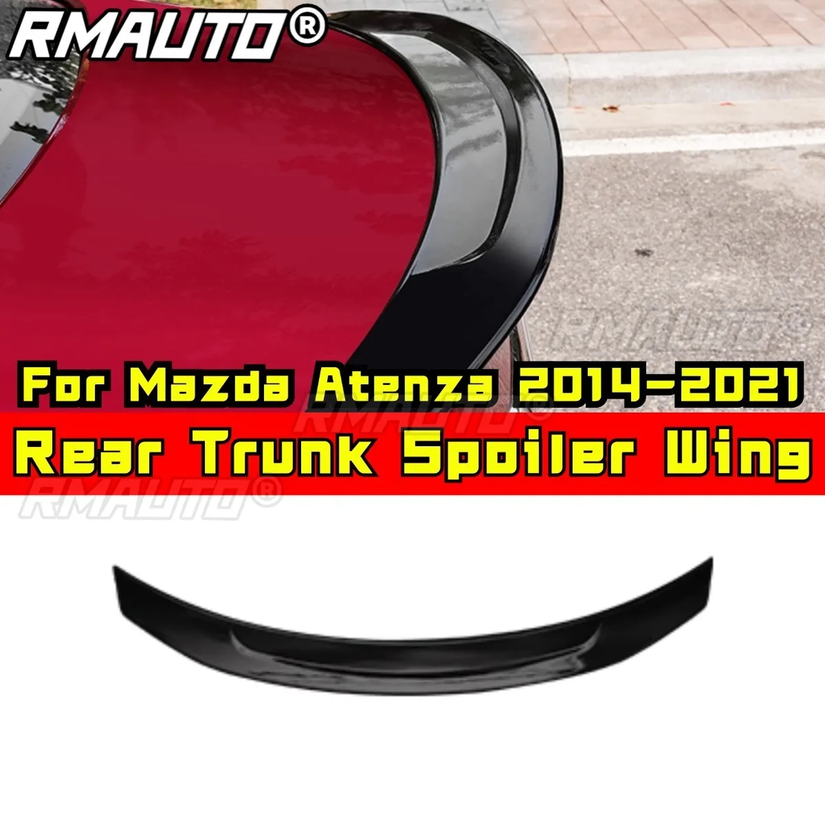 

Заднее крыло автомобиля, спойлер багажника, защита диффузора для Mazda Atenza 2014-2021, комплект кузова, автомобильные аксессуары