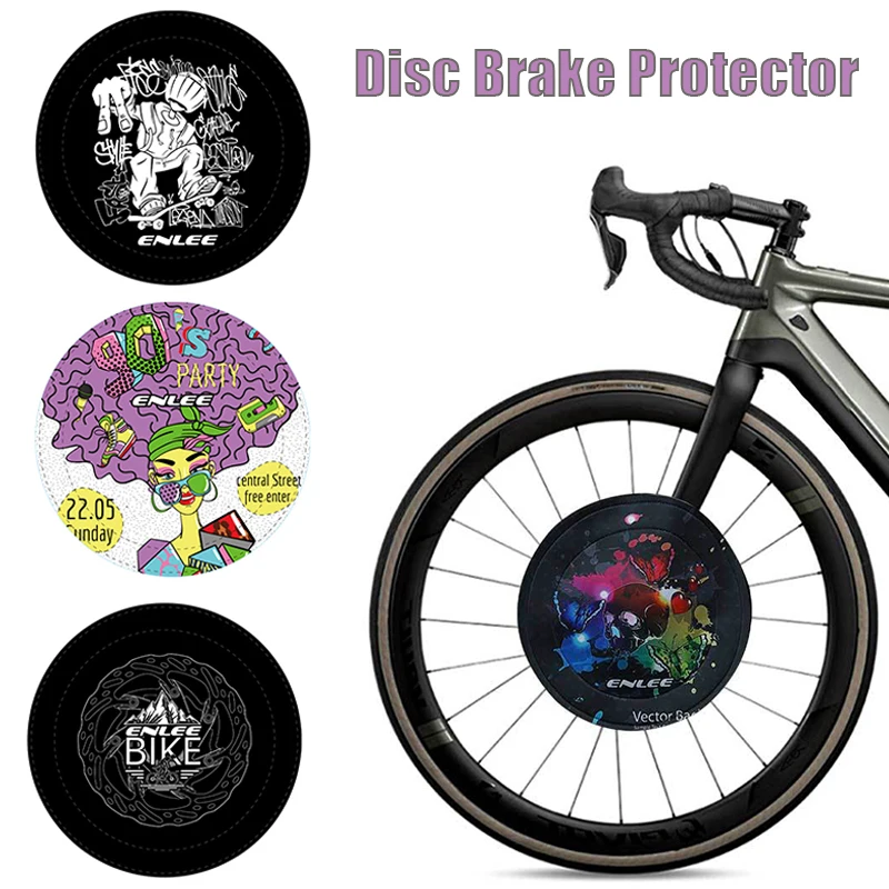 

Bike Disc Brake Cleaning Cover Prevent Dust Mud Cycling Wheel Cover Bicycle Washing Cover Anti-dirt Bike Brake Disc Protector