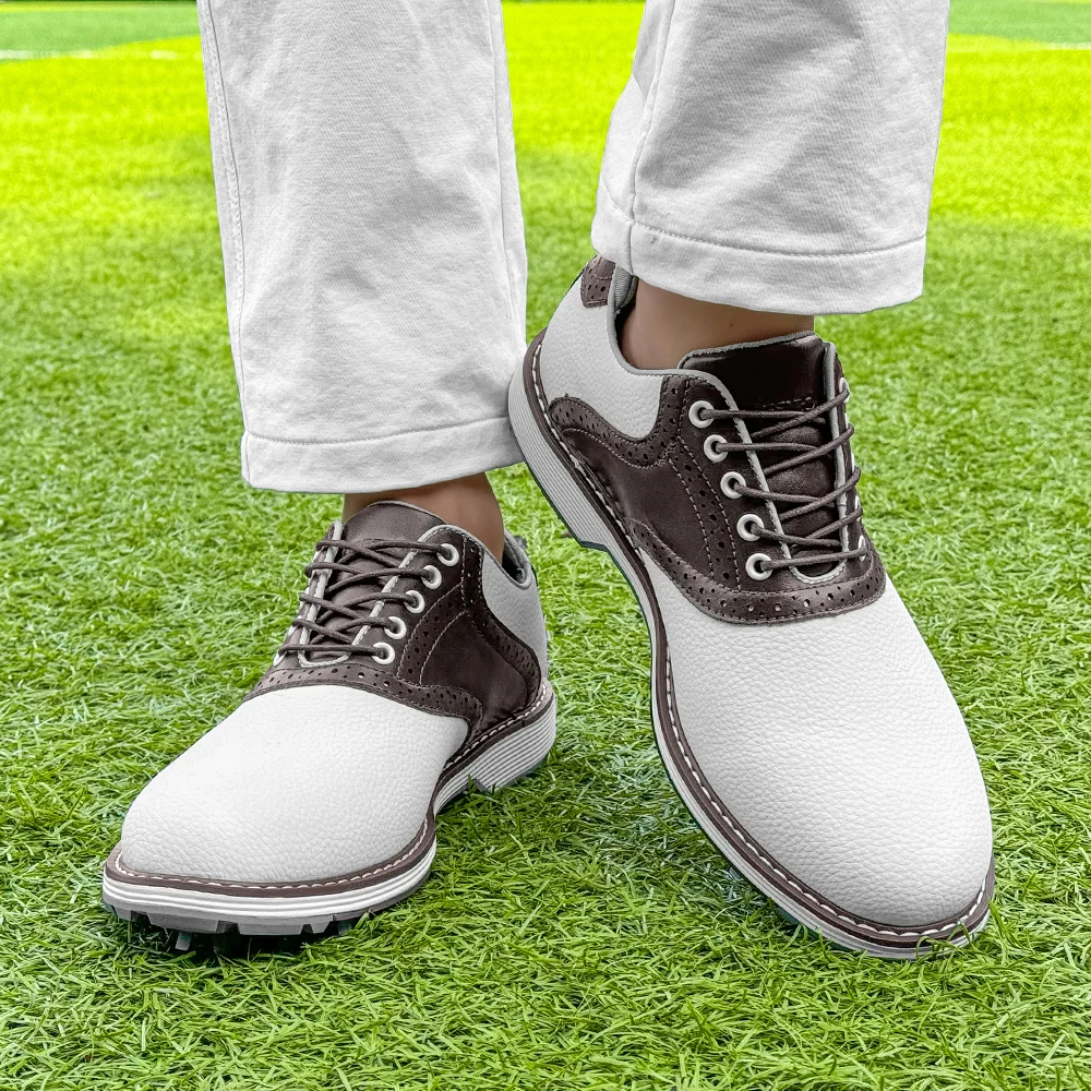 Zapatos de Golf impermeables para hombre, calzado profesional para Golfista, zapatillas deportivas para caminar al aire libre, talla grande, novedad