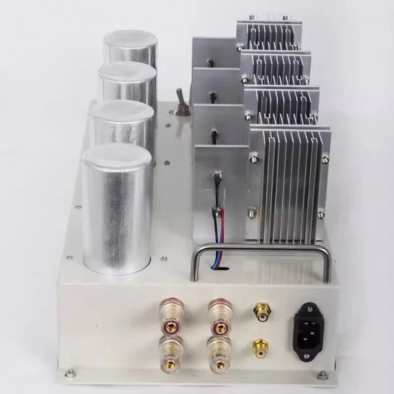 

Handmade Class A Audio Power Amplifier Gold Sealed Tube Rear Stage DIY Assembly 7kg Whole Machine